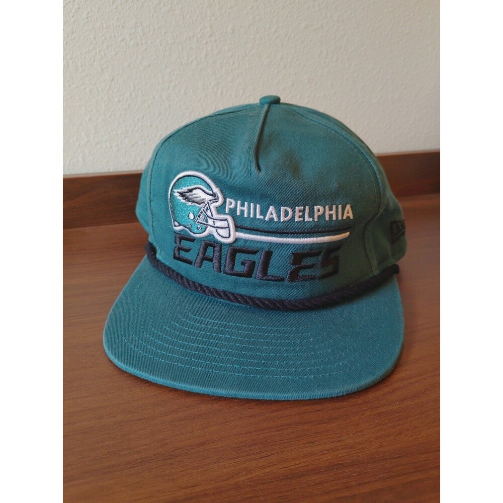 Philadelphia Eagles New Era The Golfer Snap Back Golf Hat NFL